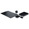 Dacasso Black Bonded Leather 5-Piece Desk Set DF-1402 - alternate 5